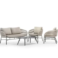 Collezione esclusiva Set da giardino modello Tahiti set SCONTATO- Set Da Giardino