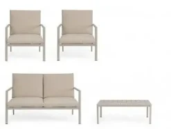 Best Set per l'esterno completo Konnor con forte sconto Set Da Giardino