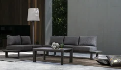 Bizzotto Set per l'esterno completo Salotto angolare konnor a prezzi outlet- Set Da Giardino