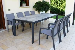 Cosma Outdoor living Set per l'esterno modello Portland e maili completo- Set Da Giardino