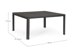 Bizzotto Set per l'esterno modello Kiplin e konnor SCONTATO- Set Da Giardino