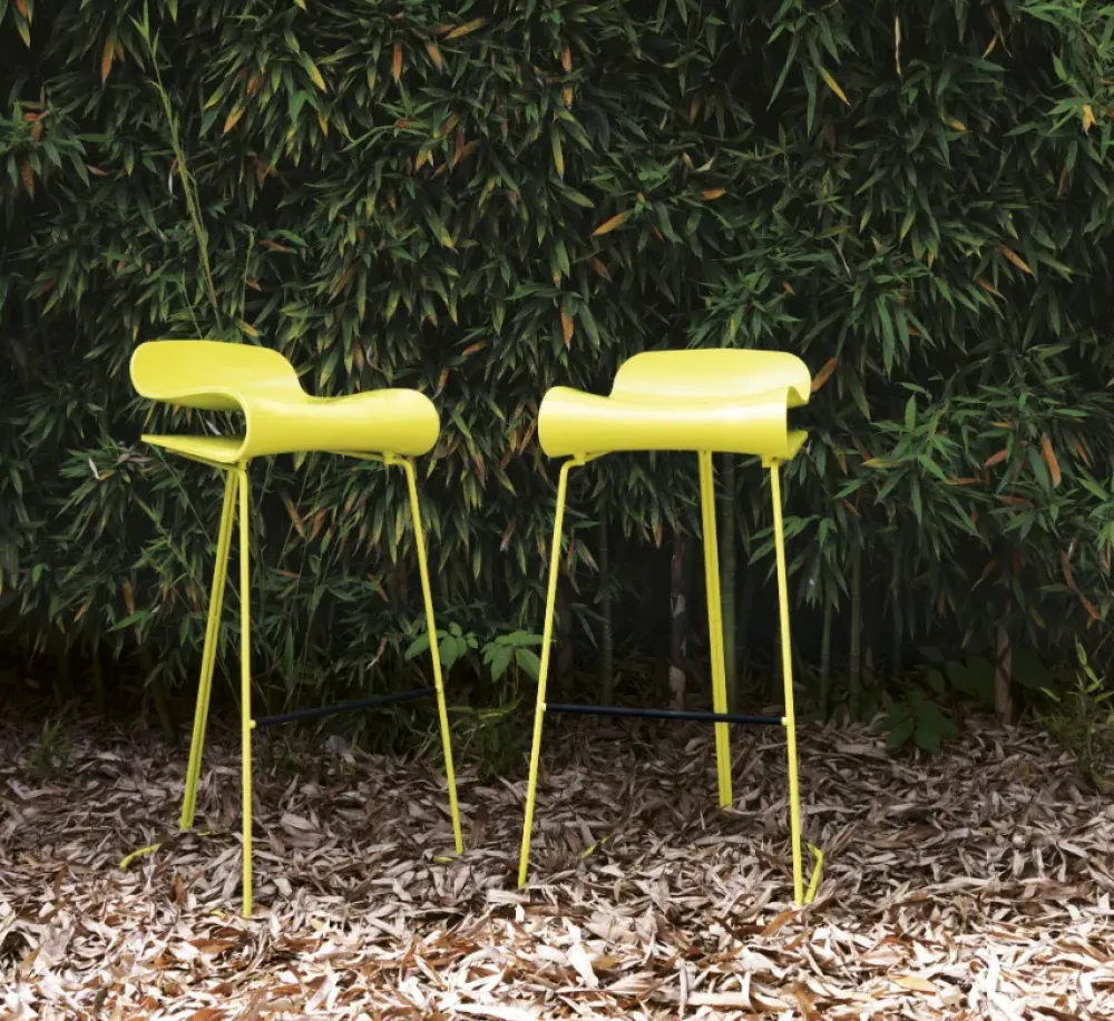 Kristalia Sgabello a slitta Bcn con forte sconto- Sgabelli