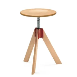 Discount Sgabello con base centrale Giotto a prezzi convenienti Sgabelli