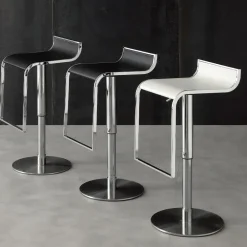 La Seggiola Sgabello con base centrale Mizar * a prezzi outlet- Sgabelli