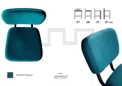 Sgabello da cucina Maglio basso a prezzo scontato^SediAsolo Discount