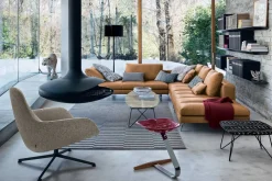 Zanotta Sgabello da soggiorno Mezzadro 220 a prezzo Outlet- Sgabelli