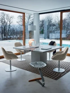 Zanotta Sgabello da soggiorno Mezzadro 220 a prezzo Outlet- Sgabelli