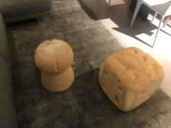 Sgabello da soggiorno Miss champagne a prezzo Outlet^Riva 1920