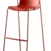 Sale Sgabello da soggiorno Sgabello troy polipropylene rosso in Offerta Outlet Sgabelli