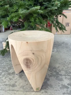 Riva 1920 Sgabello da soggiorno Zig zag a prezzo Outlet- Sgabelli