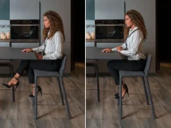 Hot Sgabello Miele outlet con 4 gambe a prezzi scontati Sgabelli