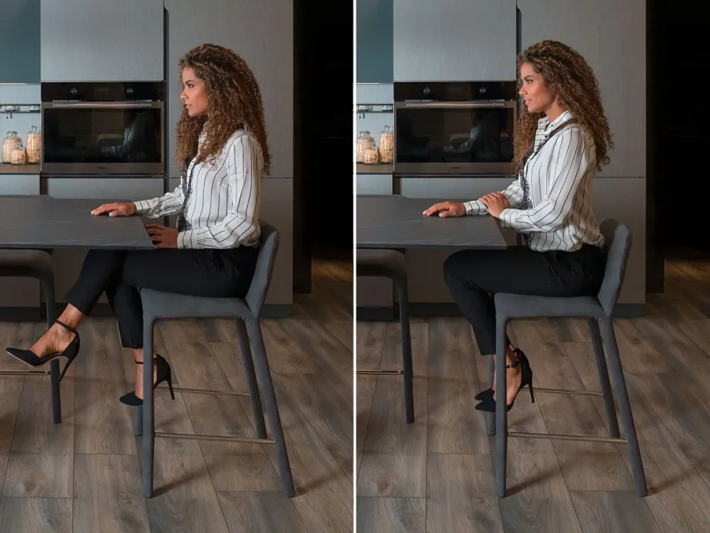 Hot Sgabello Miele outlet con 4 gambe a prezzi scontati Sgabelli