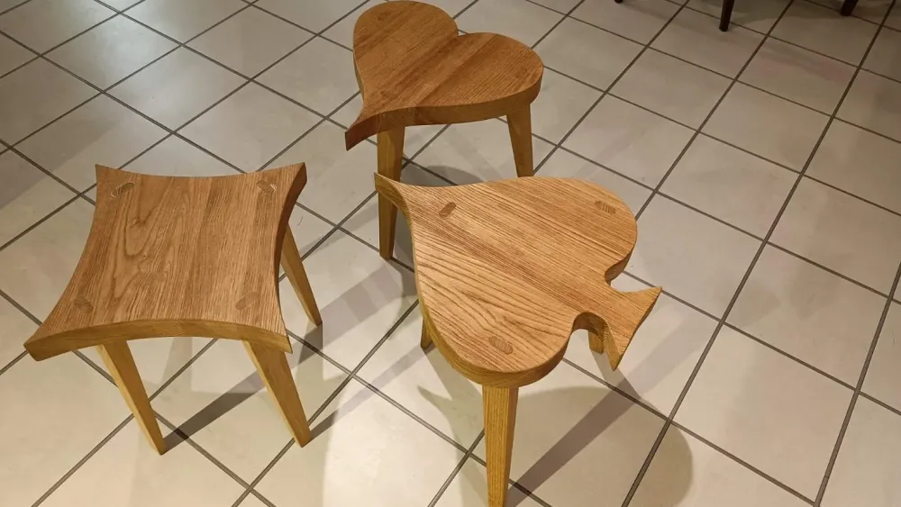 Artigianale Sgabello modello Sgabelli SCONTATO a PREZZI OUTLET- Sgabelli