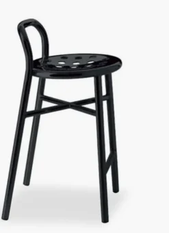 Sgabello modello Sgabello pipe  stool alto  nero SCONTATO a PREZZI OUTLET^Magis New