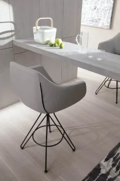 Ozzio Sgabello poltroncina Victor a prezzo ribassato- Sgabelli