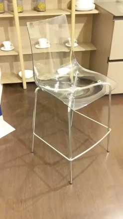 Discount Sgabello Rebecca senza braccioli convenienti Sgabelli