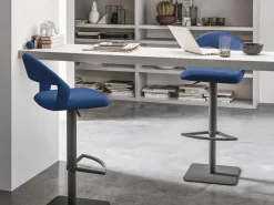 Sgabello regolabile in altezza Denver -10% extra a prezzo ribassato Sgabelli