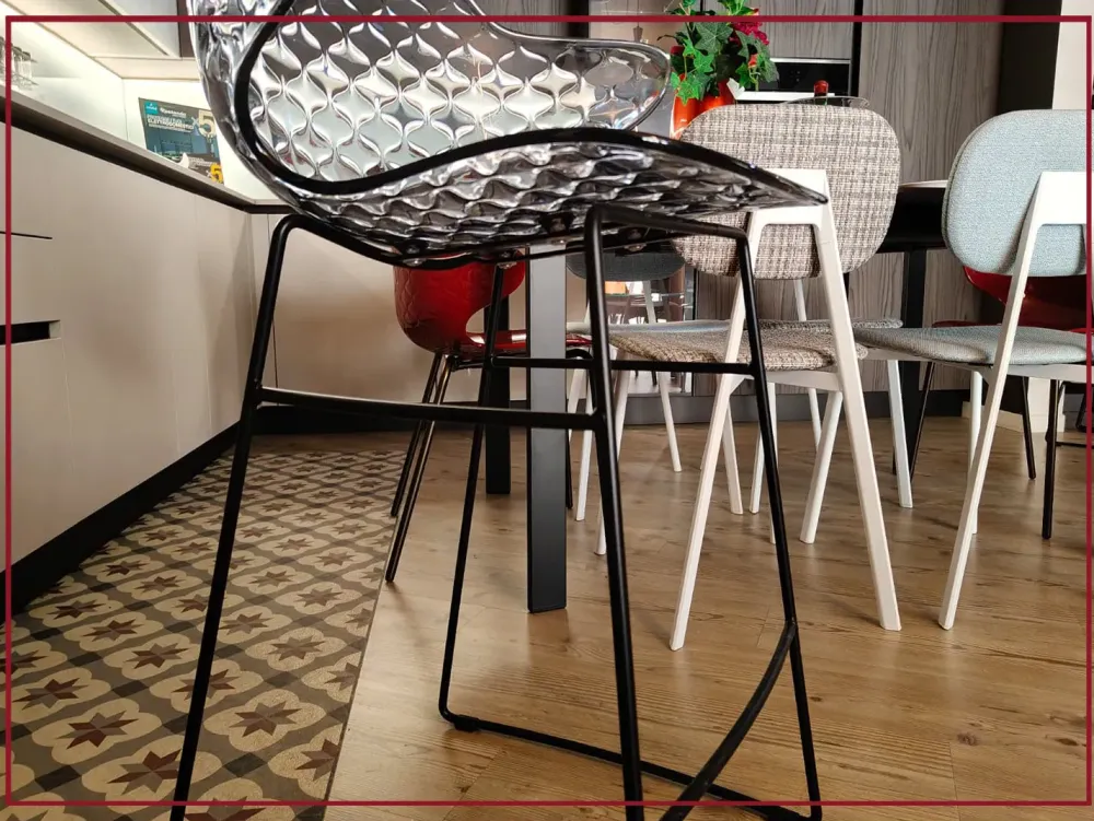 Calligaris Sgabello Saint tropez cs1879 a prezzo ribassato- Sgabelli