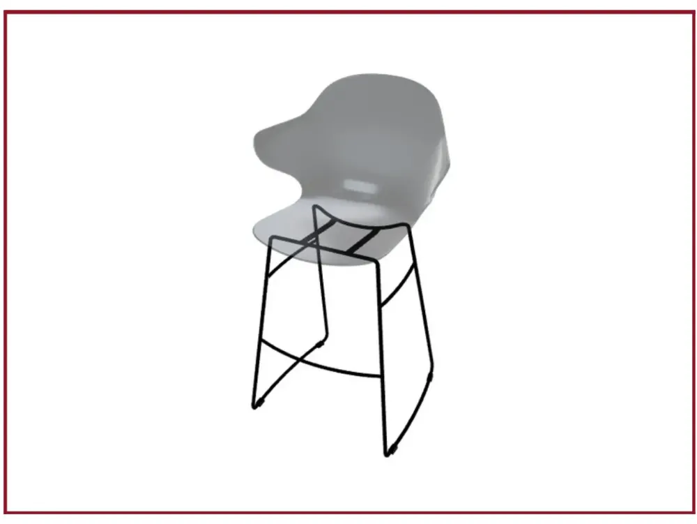 Calligaris Sgabello Saint tropez cs1879 a prezzo ribassato- Sgabelli