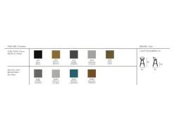 Sgabello Seattle a prezzo ribassato^Target Point Outlet