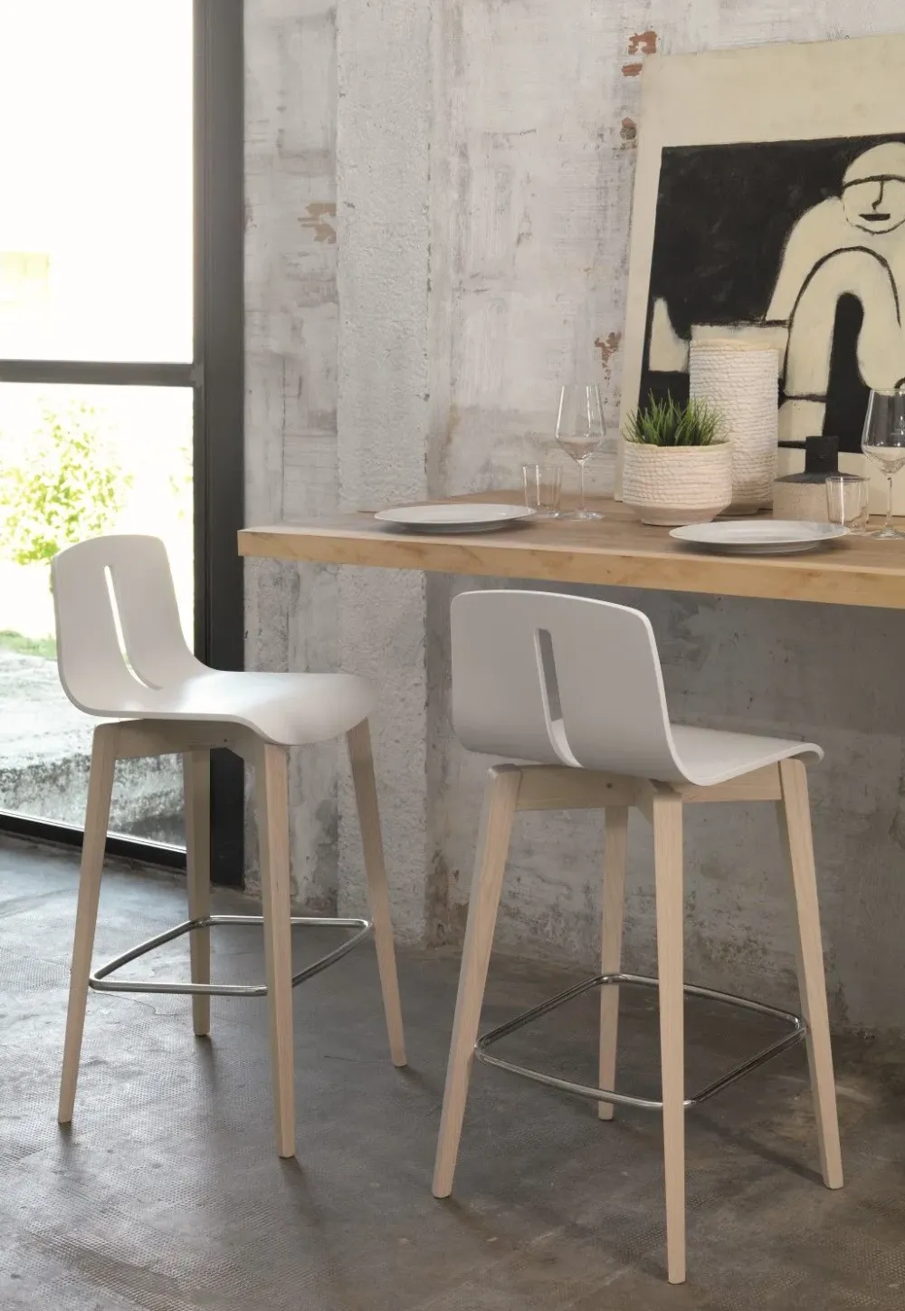 Sgabello senza braccioli Sg140 gordon a prezzo scontato^Friulsedie New