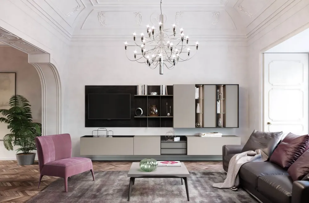 Soggiorno Astor Story 1 3.0 in laminato materico, scontato!^Astor Mobili New