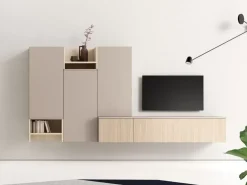 Soggiorno completo 03 di in laminato materico in Offerta Outlet^Artigianale Clearance