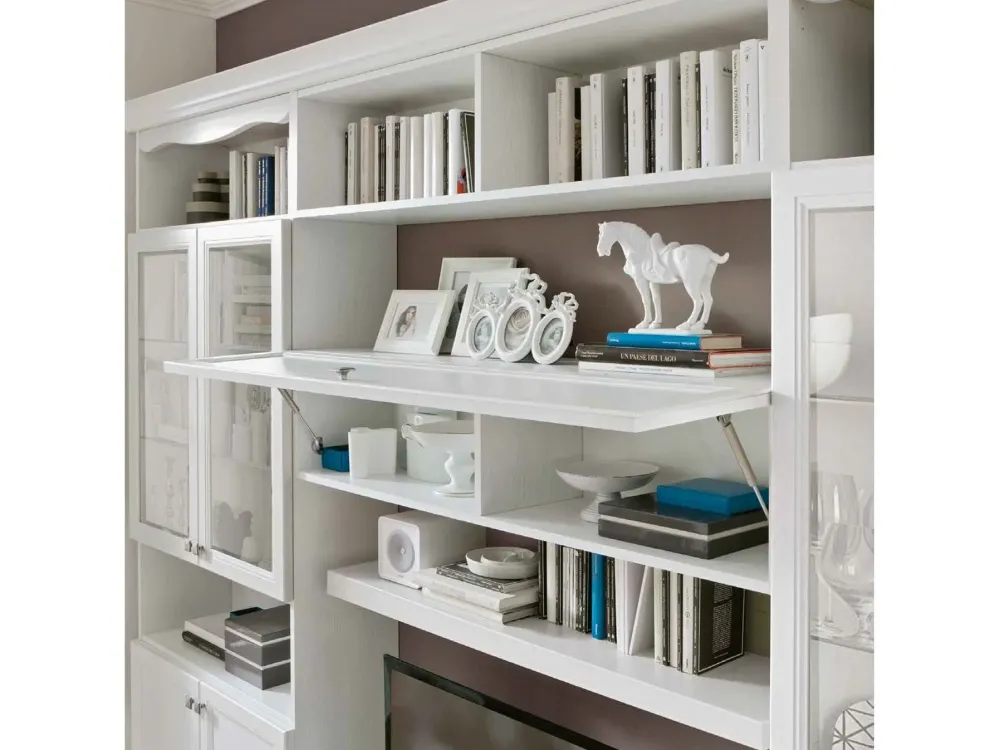 Soggiorno completo As219 di in laminato materico a prezzo scontato^Colombini Casa Sale