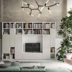 Soggiorno completo Composizione 22 di in stile moderno a prezzi convenienti^Orme Discount