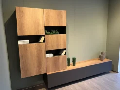 Soggiorno completo Delinea di in stile moderno in offerta^Scavolini Best