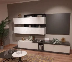 Best Soggiorno completo Diciotto di in stile moderno con forte sconto Soggiorni Completi