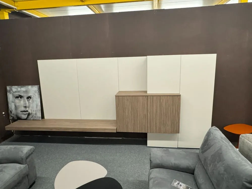 Discount Soggiorno completo di in laminato materico a prezzo scontato Soggiorni Completi