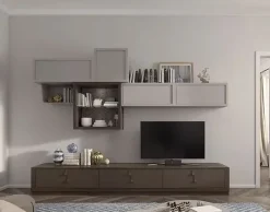 New Soggiorno completo Flor * di in stile moderno a prezzi outlet Soggiorni Completi