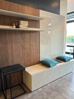 Outlet Soggiorno completo Horizon wall di in stile design a prezzi convenienti Soggiorni Completi