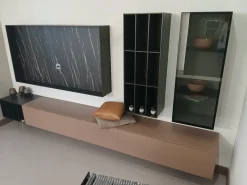 Soggiorno completo Inspire di in laccato opaco a prezzo scontato^Caccaro Outlet