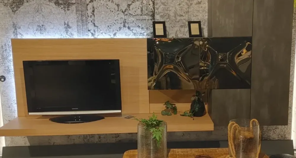 Duebitalia Soggiorno completo Living by 2b di in laminato materico a prezzo scontato- Soggiorni Completi