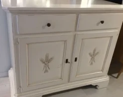 Artigianale Soggiorno completo Madia spiga di in legno a prezzo scontato- Soggiorni Completi