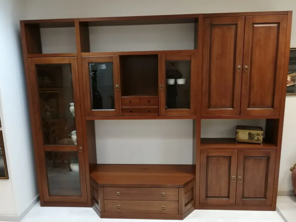 Alpe Soggiorno completo Mod verona di in stile classico a prezzi outlet- Soggiorni Completi