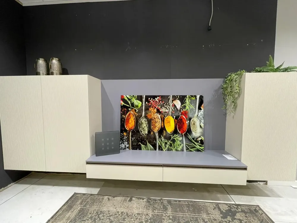 Outlet Soggiorno completo modello Parete soggiono di a prezzo Outlet Soggiorni Completi