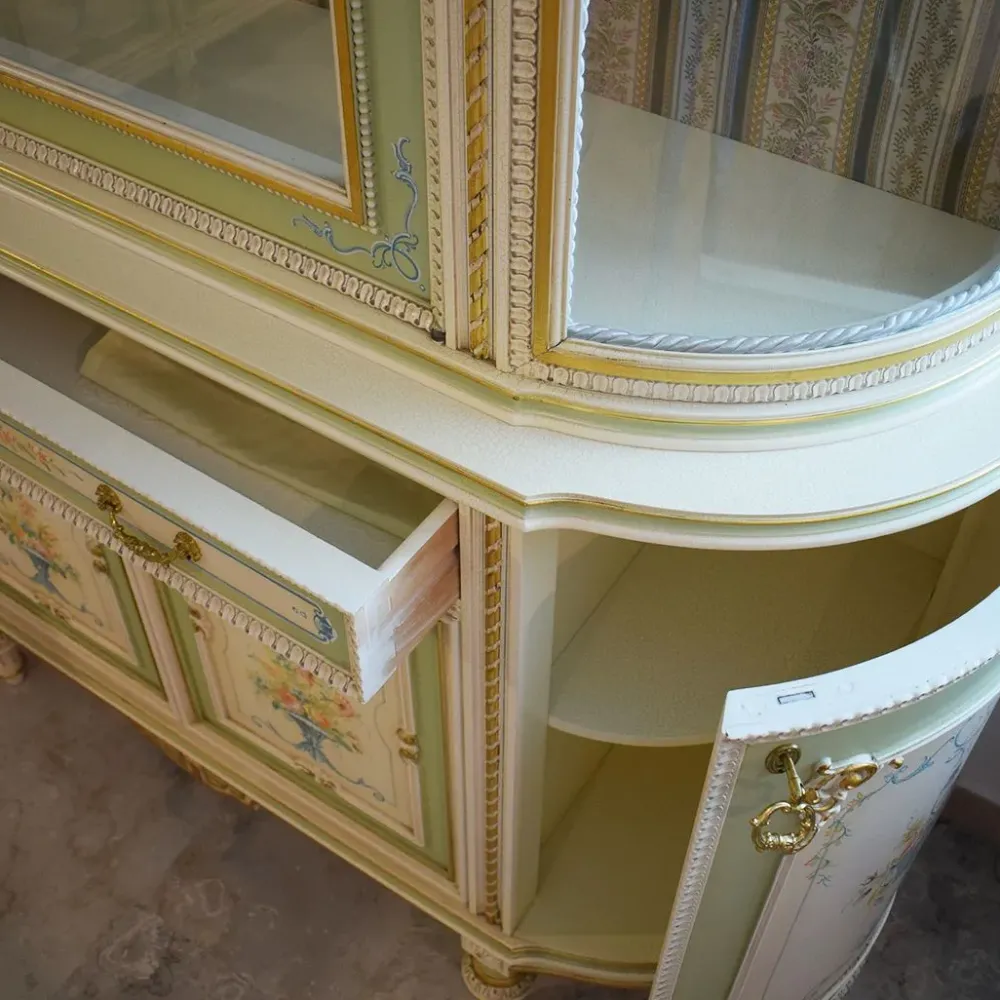 Online Soggiorno completo modello Stile veneziano in stile classico di a PREZZI OUTLET Soggiorni Completi