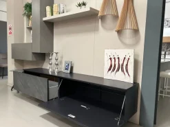 Pianca Soggiorno completo modello Spazio di in Offerta Outlet- Soggiorni Completi