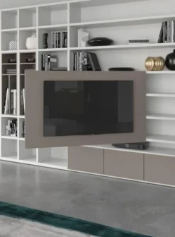 Artigianale Soggiorno completo modello Orizzonte in stile design di a PREZZI OUTLET- Soggiorni Completi