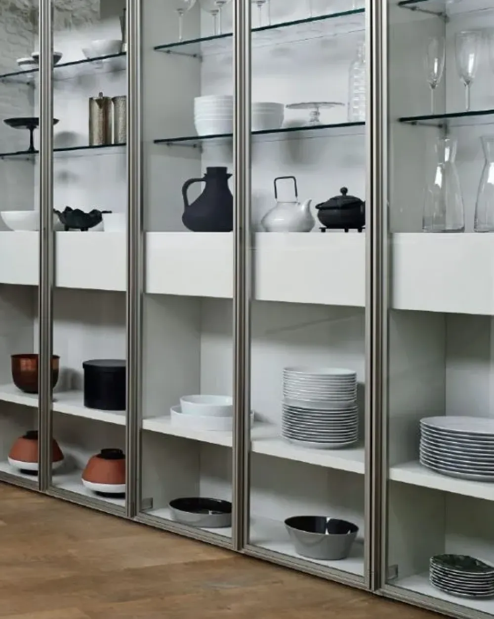 Sangiacomo Soggiorno completo modello Modo mc563 di a prezzo Outlet- Soggiorni Completi