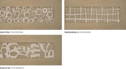 Soggiorno completo modello Allegra in frassino di in Offerta Outlet^Collezione esclusiva Hot