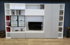 Soggiorno completo modello Kristal in stile moderno di a PREZZI OUTLET  affrettati^Abitare Mobilstella Hot