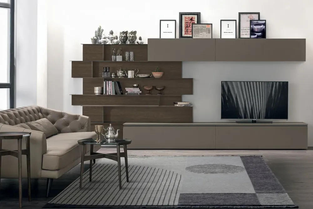 Tomasella Soggiorno completo modello A062 in stile moderno di a PREZZI OUTLET- Soggiorni Completi