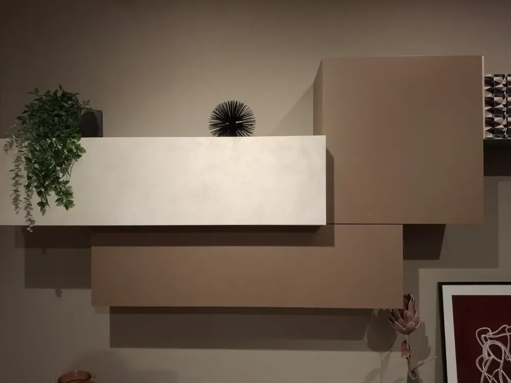 Online Soggiorno completo modello Momenti di a prezzo Outlet Soggiorni Completi