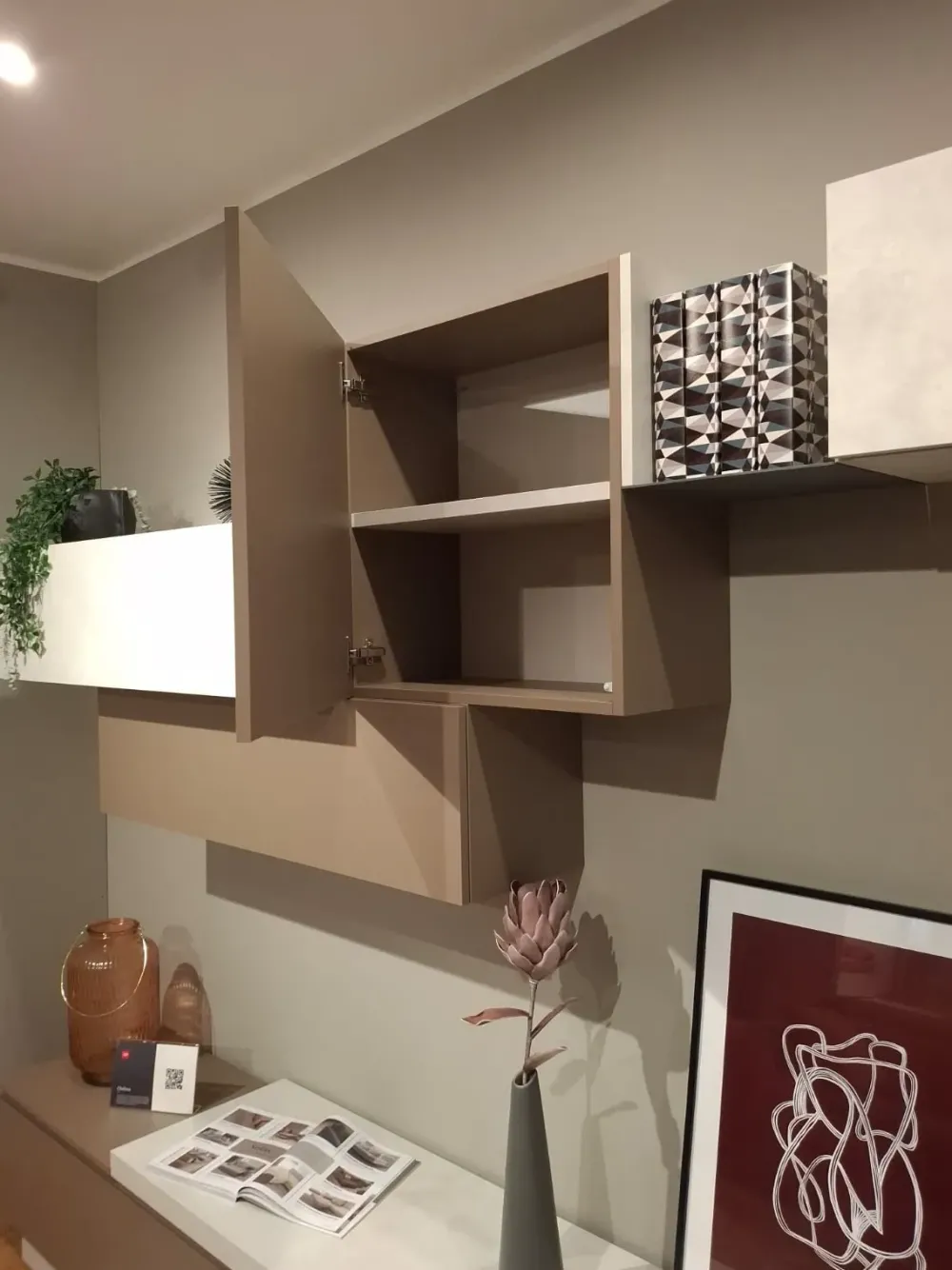 Online Soggiorno completo modello Momenti di a prezzo Outlet Soggiorni Completi