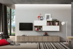 Discount Soggiorno completo modello Living mod.ingrid in promo-sconto del 37% in stile moderno di a PREZZI OUTLET Soggiorni Completi