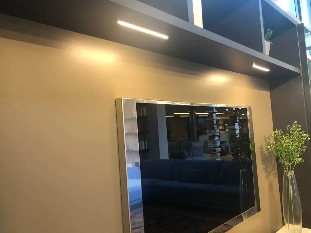 Sangiacomo Soggiorno completo Modo di in laccato opaco in Offerta Outlet- Soggiorni Completi